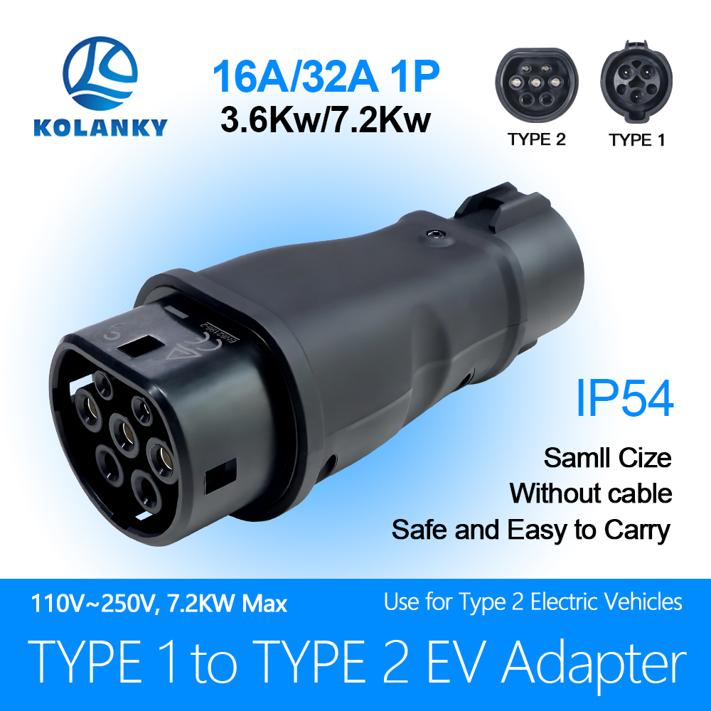 Ev Charger Adapter - Адаптер для зарядки электромобилей Kolanky Type1