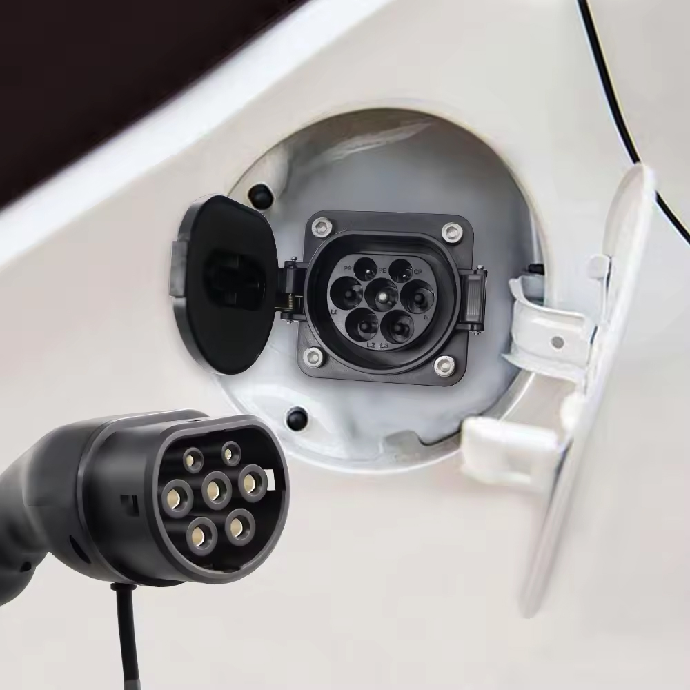 Разъем Unirise Type2 для элект – обзор и цена Ev Charging Cable